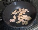 焼き鳥のタレで鶏皮で茄子と厚揚げ炒め作り方1写真