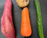 さつまいものポテサラ作り方1写真