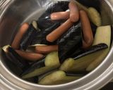 ナスとウインナーの煮物作り方6写真