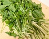 水菜のお好み焼き作り方1写真