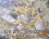 【低糖質✖️超簡単】サバ缶と白菜のポン酢煮作り方9写真
