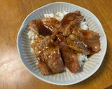 松屋風♪キムカル丼作り方4写真