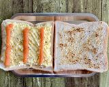 明太ポテトのホットサンド作り方2写真