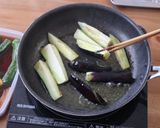 豚こま肉&夏野菜の甘辛コチュ揚げ焼き浸し作り方6写真