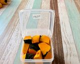 クリームチーズかぼちゃの簡単ごま団子作り方2写真