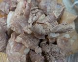 我が家の鉄板❣牛スジカレー♪ほろほろです作り方2写真