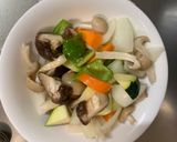 お一人様クリームタコライス味豆腐野菜炒め作り方10写真