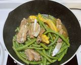 スペアリブとインゲン豆の煮込み料理と花巻作り方8写真