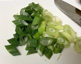 継ぎ足し白菜と白ねぎの味噌汁作り方2写真