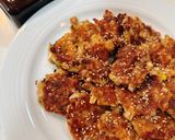 焼肉の生だれ鶏むね肉と長ネギミニチヂミ作り方9写真