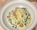 ほうれん草のチーズリゾット作り方5写真