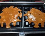 簡単美味！♬米粉の黒糖＆きな粉ワッフル♬作り方2写真