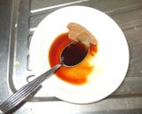 鶏もも肉黒ごま味噌和え♪簡単照り焼き作り方5写真