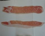 肉巻きモッツァレラチーズのケチャマヨ炒め作り方2写真