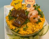 ジェンダーリビール寿司ケーキ作り方11写真
