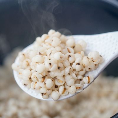 はとむぎと彩り野菜のサラダ|炊飯器で作る下準備:工程6