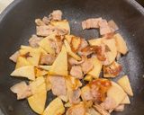 たけのこと豚肉の味噌炒め作り方3写真