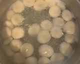鏡開きと一緒に　やわらか豆腐餅のお汁粉作り方6写真