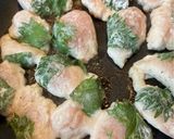 おかんレシピ𓀤𓀣鶏肉の大葉巻き梅肉添え作り方7写真