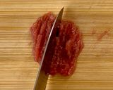 フライパン不要‼🍅トマトと牛肉の梅肉蒸し作り方4写真