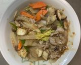 中華風梅ウスター金平味回鍋肉青椒肉絲風作り方14写真