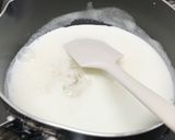 桃缶とバニラアイスで『桃のパンナコッタ』作り方7写真
