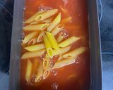節約キャンプ飯！ツナトマトクリームパスタ作り方3写真