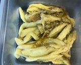 焼き茄子の梅しらす和え作り方4写真