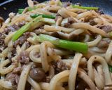 Sukiyaki Style Udon作り方13写真