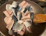骨取りサバと玉ねぎのポン酢バター炒め作り方3写真