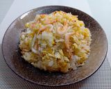 桜えびのシンプル塩炒飯作り方6写真