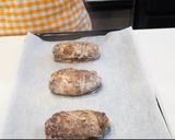 ＨBで生地作り♪チョコナッツフランスパン作り方19写真