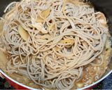 豚こま肉蕎麦！作り方4写真