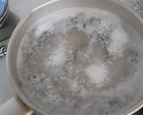 とりささみのゆで汁で作るみょうがのおつゆ作り方3写真
