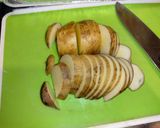 ヤングコーンとソーセージのポテトグラタン作り方1写真