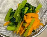 油揚げと野菜の卵炒め作り方3写真