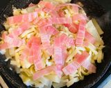 ヤーコンベーコンの＼トロっと／チーズマヨ作り方5写真