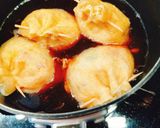 油揚げ卵入り茶巾煮♫作り方4写真