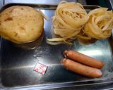 クリーミーポテトソースのタリアテッレ作り方1写真