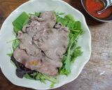 牛タンのしゃぶしゃぶサラダ作り方2写真