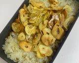 キャンプ飯！ガーリック強！炊き込みご飯！作り方6写真