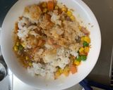 レンジピリ辛オイクリーム味オムライス弁当作り方7写真