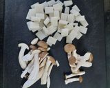 キノコ餅な♪チーズトースト作り方3写真