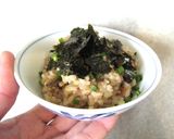 しじみ餅で作るおこわ作り方11写真