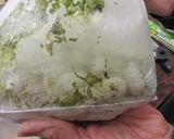 金時豆の抹茶ケーキ（パック料理）作り方1写真