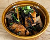 高野豆腐とさつま揚げのひじき煮作り方3写真