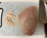 低脂質【鶏胸肉のミートローフ】作り方1写真