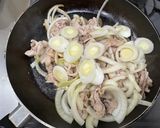 玉ねぎと豚コマの豚丼！作り方3写真