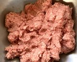 つなぎなしソースなし 肉々香草ハンバーグ作り方5写真