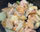 ワンパン！鶏肉のハニーマスタードソース作り方3写真